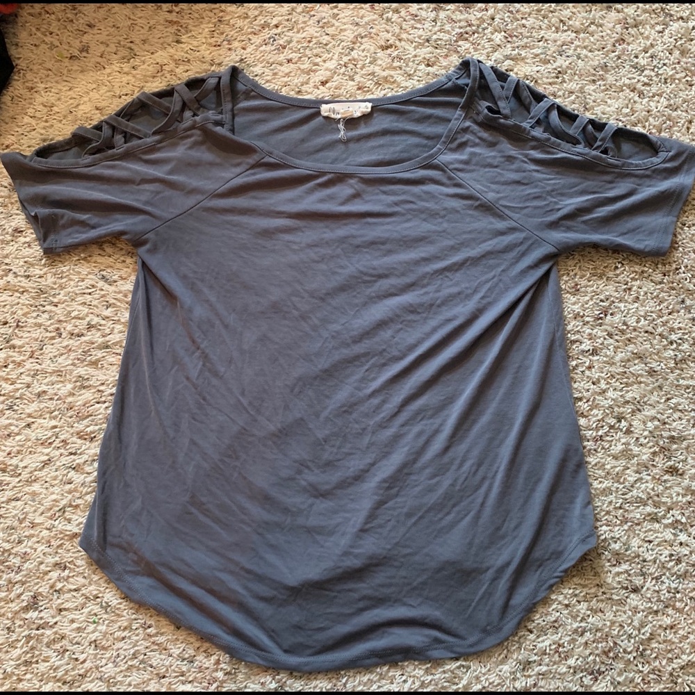 Grey Casual/Dressy Shirt